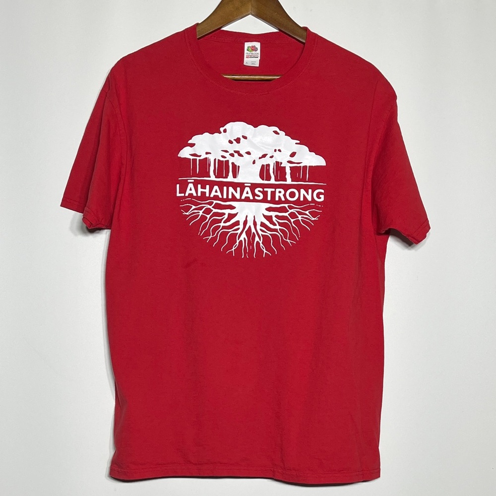 Fruit of the Loom Red Graphic Tee